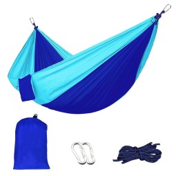 Nylon Hammock Swing Chair Manufacturer - Camping Parachute Fabric Double for Outdoor Relaxation