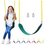 Swing Set Accessories Manufacturer - Children Backyard Playground with Snap Hooks and Hanging Straps for Kids