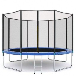 Outdoor Trampoline Manufacturer - 16FT with Enclosure Net & Ladder for Kids and Adults Boys and Girls