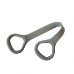 Resistance Bands Manufacturer - Silicone 8 Exercise Stretch Workout Band Body Building Fitness Pull Rope