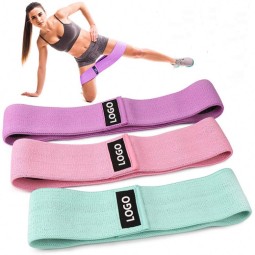 Resistance Loop Band Manufacturer - Wholesale Non-Slip Fabric for Fitness Yoga Exercise Custom Logo Hip Circle
