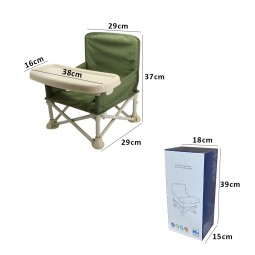 Toddler Booster Seat Manufacturer - Portable with Safety Belt for Camping Beach Travel