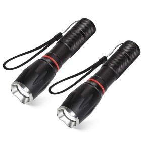 LED Flashlight Manufacturer - Super Bright Zoomable with 5 Modes Rechargeable Tactical for Emergency
