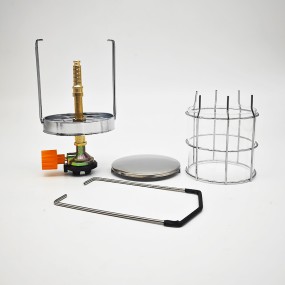 Stainless Steel Gas Lamp Manufacturer - Mini Ultralight Portable Butane for Outdoor Camping and Garden Use