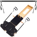 Folding Pilates Reformer Bed Manufacturer - Durable Home Exercise Multifunctional Wood Body Shaping Trainer