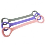 Resistance Bands Manufacturer - Silicone 8 Exercise Stretch Workout Band Body Building Fitness Pull Rope