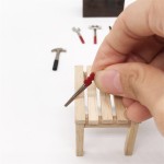 Dollhouse Clock Manufacturer - DIY Miniature Table 1:12 Scale Wall Clock Vintage Furniture Doll House Accessories