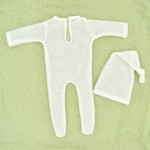 Mohair Baby Photography Props Manufacturer - Bodysuit Clothes Hat Romper Customized Photo Gifts Set for Boy Girl