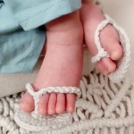 Baby Flip Flops Manufacturer - Crochet Slippers Summer Sandals Newborn Boy Girl Handmade Shoes Photo Prop