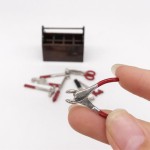 Dollhouse Clock Manufacturer - DIY Miniature Table 1:12 Scale Wall Clock Vintage Furniture Doll House Accessories