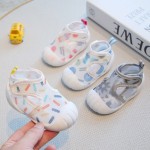 Kids Sandals Manufacturer - Summer Breathable Air Mesh Baby Unisex Casual Anti-slip Soft Sole Lightweight Sneaker