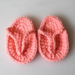 Baby Flip Flops Manufacturer - Crochet Slippers Summer Sandals Newborn Boy Girl Handmade Shoes Photo Prop
