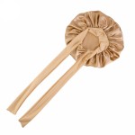 Large Satin Bonnet Manufacturer - Silk Sleeping Cap Elastic Tie Band Women Natural Curly Hair Shower Cap