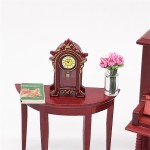 Doll High Chair Manufacturer - 1:12 Dollhouse Dining Wooden Toy Baby Dolls Furniture for Miniature Play