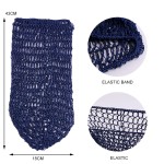 Crochet Hair Net Manufacturer - Large Mesh Rayon Knit Hat Women Hairnet Sleeping Cap Curly Hair Wraps