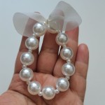 Kids Jewelry Set Manufacturer - Girls Pearl Choker Faux Pearls Necklace Bracelet Set for Children