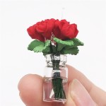 Dollhouse Toolbox Manufacturer - 1:12 Scale Wooden with Metal Tools Doll House Accessories for Miniature DIY