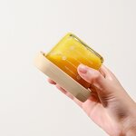 Baby Food Bowl - Silicone Lid Glass