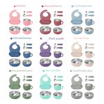 Tableware Set - 6-piece Silicone Stainless