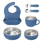 Tableware Set - 6-piece Silicone Stainless