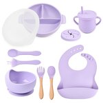 Baby Utensils Set - 10-piece Food Grade