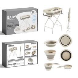 Bath Tub Set - Colorful Box Stand Station
