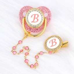 Baby Pacifier - Personalized Bling Silicone