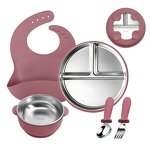 Feeding Set - 5-piece Silicone Stainless