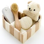 Spa Set Box - Natural Bath Accessories
