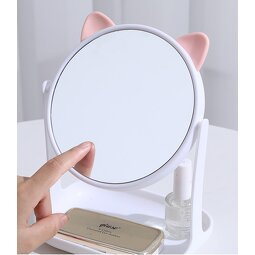 Folding Mirror - 360 Rotating Desktop