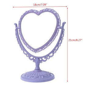 Heart Mirror - Rotatable Stand Table
