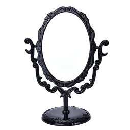 Gothic Mirror - Black Butterfly Stand