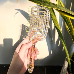 Detangling Brush - Shiny Curly Hair