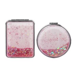 Mini Mirror - Folding Glitter Cosmetic