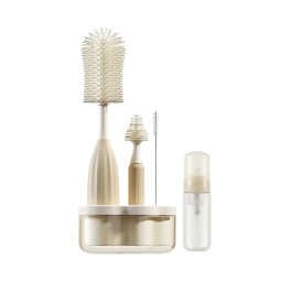 Bottle Brush with Stand Manufacturer - OEM Deep Cleaning Silicone Brush