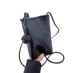 Men's Crossbody Phone Bag Supplier - OEM PU Magnetic Clasp Mini Bag