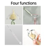 Portable Bottle Cleaning Brush Manufacturer - OEM Silicone Straw Pacifier Brush
