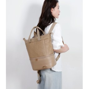 Quilted Mommy Bag Manufacturer - OEM Large Capacity Diaper Bag DIY