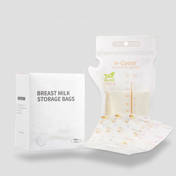 Breast Milk Storage Bag Supplier - OEM BPA Free Freezer Safe Zip Lock