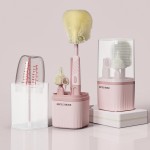 Travel Bottle Brush Set Supplier - OEM Portable Silicone Cleaner