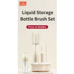 Bottle Brush with Stand Manufacturer - OEM Deep Cleaning Silicone Brush