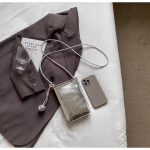 Men's Crossbody Phone Bag Supplier - OEM PU Magnetic Clasp Mini Bag