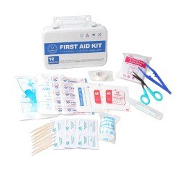 First Aid Kit - Wall Mounted Metal Complete