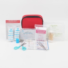 Portable First Aid Kit - 82 PCS Nylon Case