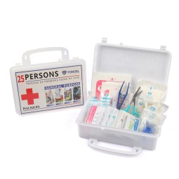 Medical First Aid Kit - Plastic Handle Box