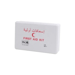 First Aid Kit - White Plastic Medical