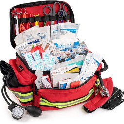 EMT Trauma Kit - 250+ Supplies Professional
