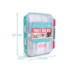 First Aid Kit Box - Plastic Portable