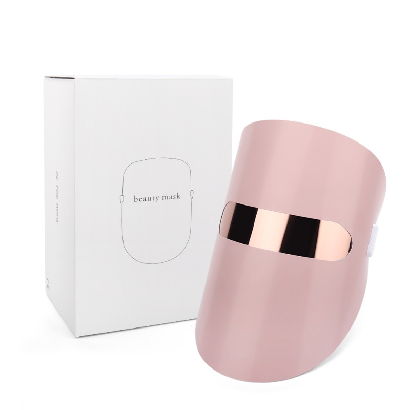 Facial Photon Therapy LED Mask 3 Color Red Light LED Face Mask for Female Face Mask