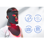 批发Led面膜面部和颈部红外线家用硅胶面膜Led光疗法Led面膜